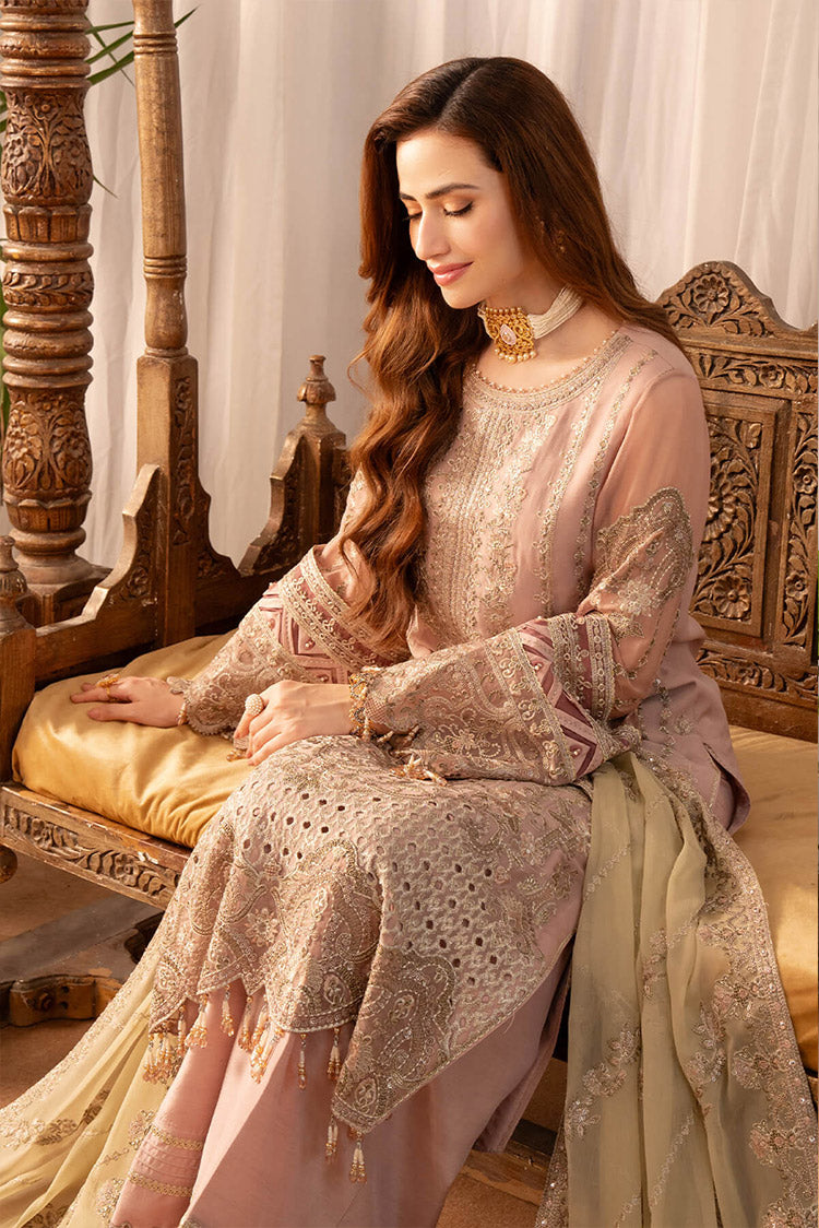 Picture of Imrozia - Noor Jahan Luxury Chiffon Formals - I-202 Nigar - Unstitched - Available at Raja Sahib