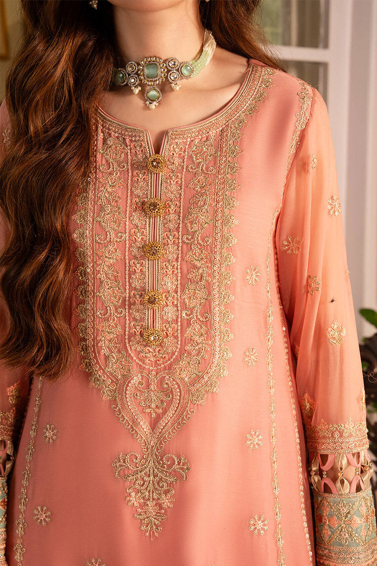 Picture of Imrozia - Noor Jahan Luxury Chiffon Formals - I-207 Dilkash - Unstitched - Available at Raja Sahib