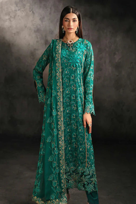 Picture of Rajbari - Sage Formal Edit - 01 Opulance - Unstitched - Available at Raja Sahib