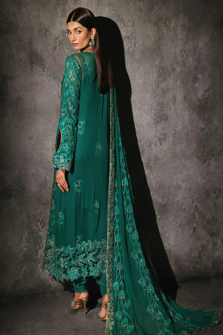 Picture of Rajbari - Sage Formal Edit - 01 Opulance - Unstitched - Available at Raja Sahib