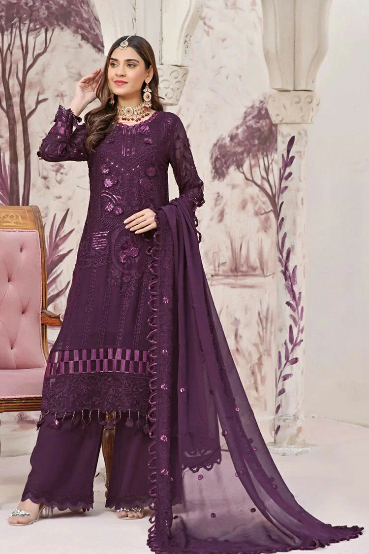 Picture of Shaista - Gaba Luxury Chiffon Collection - Design 02 - Unstitched - Available at Raja Sahib