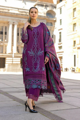 Picture of Rang Rasiya - Carnation Winter Shawl Collection - 13 Freya - Unstitched - Available at Raja Sahib