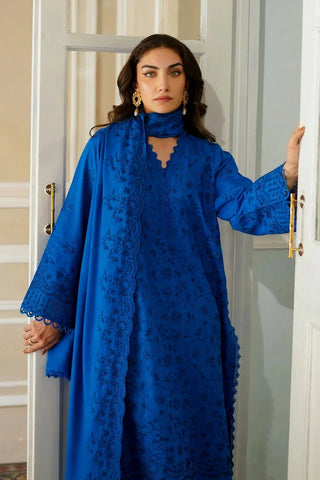 Picture of Sahar - Autumn Winter Collection Vol 1 - 02 Heritage Blues - Unstitched - Available at Raja Sahib