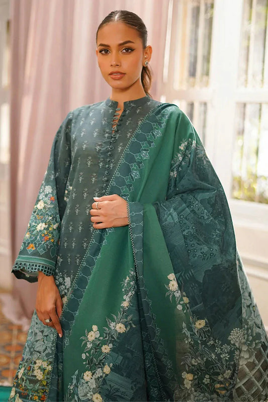 Picture of Sahar - Digital Print Khaddar Collection Vol 2 - 03 Green Elixir - Unstitched - Available at Raja Sahib