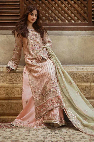 Picture of Serene - Sajal Bridal Collection - SB-27 Zarqash - Unstitched - Available at Raja Sahib