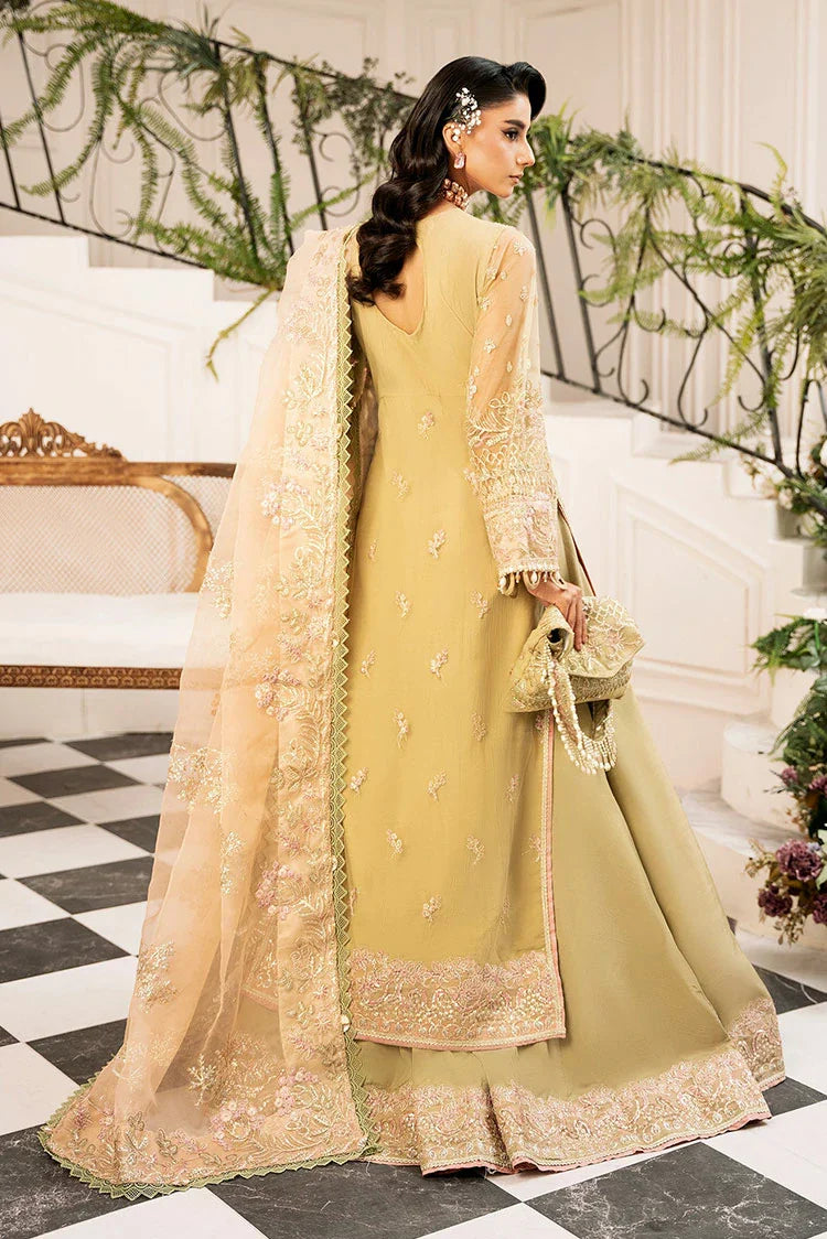 Picture of Inayat - Luxury Wedding Formals - 01 BREWING-MATCHA - Unstitched - Available at Raja Sahib