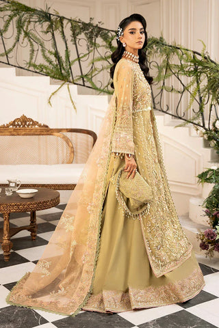 Picture of Inayat - Luxury Wedding Formals - 01 BREWING-MATCHA - Unstitched - Available at Raja Sahib