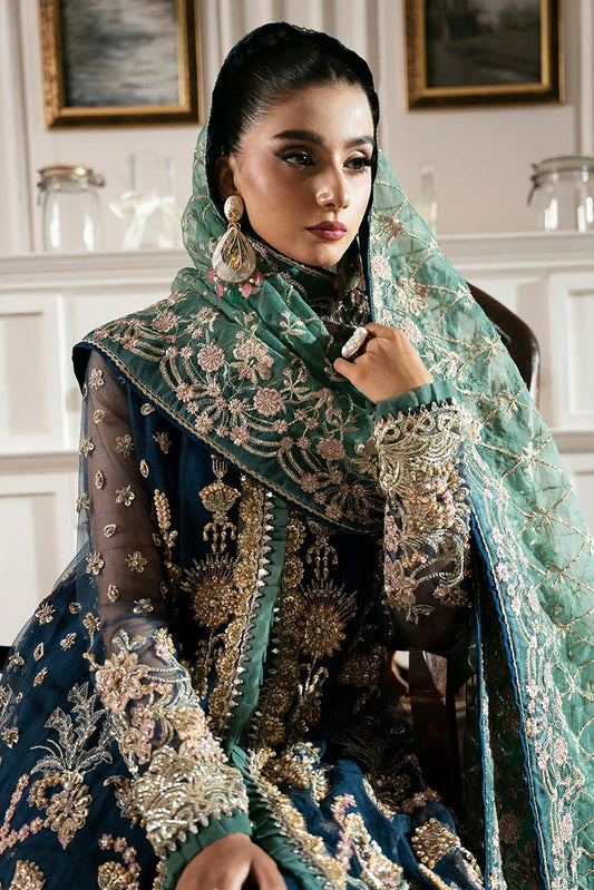 Picture of Inayat - Luxury Wedding Formals - 06 REGAL SAPPHIRE - Unstitched - Available at Raja Sahib