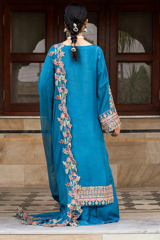 Picture of Muraad - Ruhani Luxury Formals - 04 Azure - Unstitched - Available at Raja Sahib