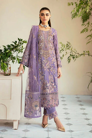 Picture of Ramsha - Dastoor Chiffon Collection Vol 1 - P-104 - Unstitched - Available at Raja Sahib