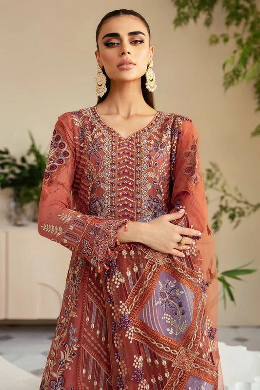 Picture of Ramsha - Dastoor Chiffon Collection Vol 1 - P-109 - Unstitched - Available at Raja Sahib