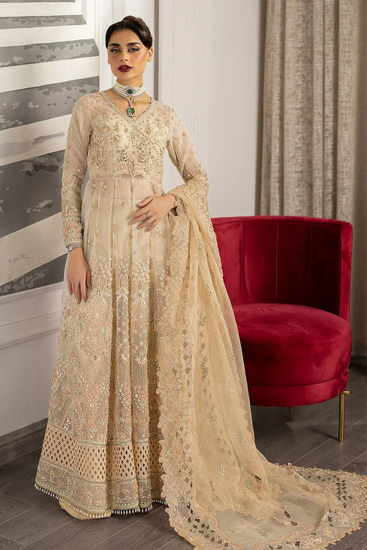 Picture of Sardinia - La More Wedding Formals - 701 Golden Whisper - Unstitched - Available at Raja Sahib