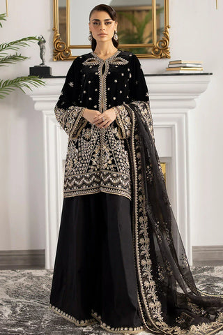 Picture of Sardinia - La More Wedding Formals - 704 Midnight Lush - Unstitched - Available at Raja Sahib