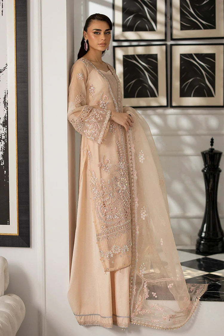 Picture of Sardinia - La More Wedding Formals - 706 Peach Blossom - Unstitched - Available at Raja Sahib