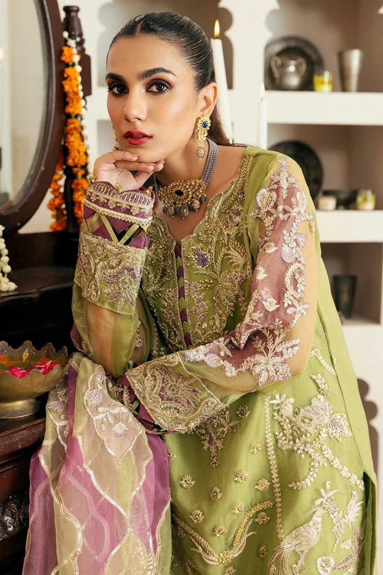 Picture of Zebtan - Zircon Luxury Wedding Collection Vol 10 - KHANZADI ZQ-02 - Unstitched - Available at Raja Sahib