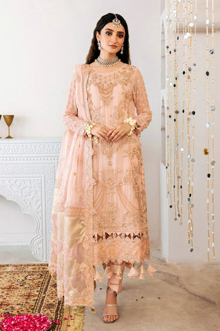 Picture of Zebtan - Zircon Luxury Wedding Collection Vol 10 - SHAMA ZQ-05 - Unstitched - Available at Raja Sahib