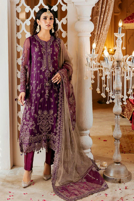 Picture of Zebtan - Zircon Luxury Wedding Collection Vol 10 - AFREEN ZQ-08 - Unstitched - Available at Raja Sahib