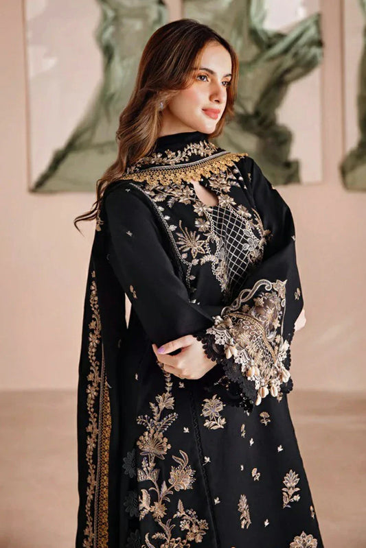 Picture of Florent - Shades of Winter Embroidered Shawl Series - FSW-6A - Unstitched - Available at Raja Sahib