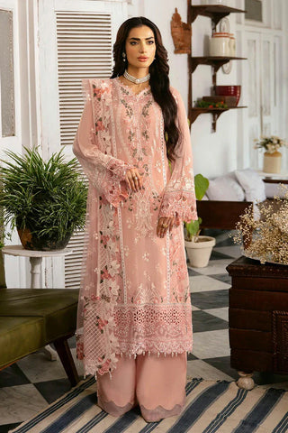 Picture of Ramsha - Dastak Luxury Chiffon Collection Vol 1 - Q-101 - Unstitched - Available at Raja Sahib