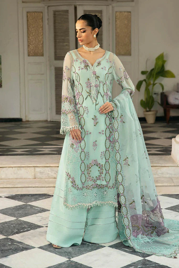 Picture of Ramsha - Dastak Luxury Chiffon Collection Vol 1 - Q-102 - Unstitched - Available at Raja Sahib