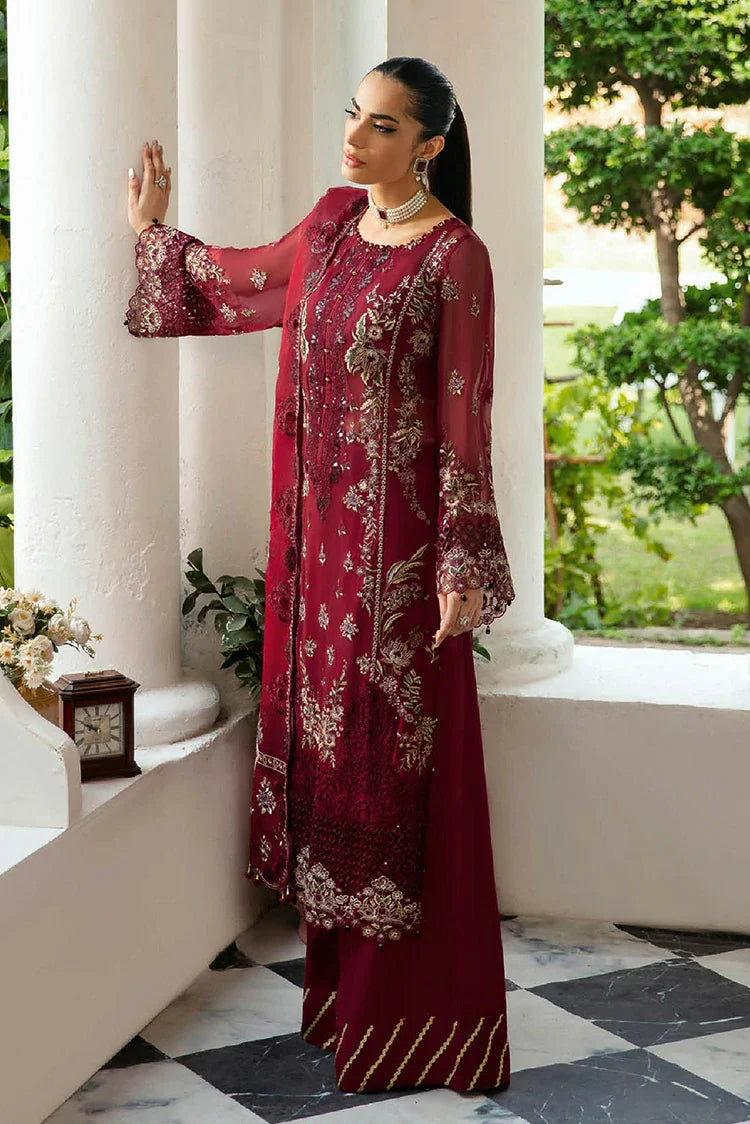 Picture of Ramsha - Dastak Luxury Chiffon Collection Vol 1 - Q-103 - Unstitched - Available at Raja Sahib