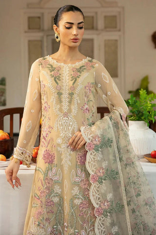 Picture of Ramsha - Dastak Luxury Chiffon Collection Vol 1 - Q-105 - Unstitched - Available at Raja Sahib