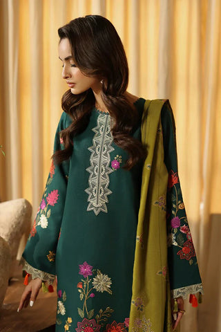 Picture of Rajbari - Nissa Embroidered Shawl Edit - Design 11 - Unstitched - Available at Raja Sahib