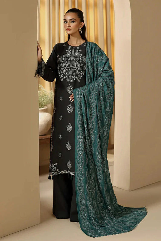 Picture of Rajbari - Nissa Embroidered Shawl Edit - Design 13 - Unstitched - Available at Raja Sahib