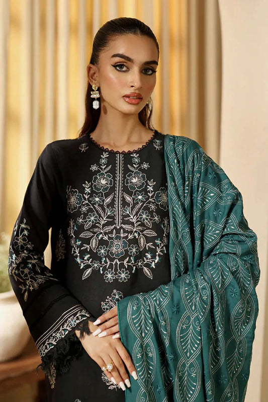 Picture of Rajbari - Nissa Embroidered Shawl Edit - Design 13 - Unstitched - Available at Raja Sahib