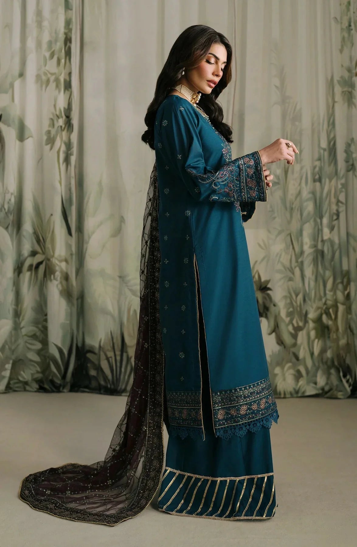 Picture of Zarif - Raw Silk Collection - ZRF-RW-03 REENA - Unstitched - Available at Raja Sahib