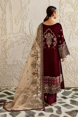 Picture of Ramsha - Premium Embroidered Velvet Collection Vol 6 - V-601 - Unstitched - Available at Raja Sahib