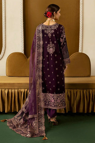 Picture of Ramsha - Premium Embroidered Velvet Collection Vol 6 - V-605 - Unstitched - Available at Raja Sahib