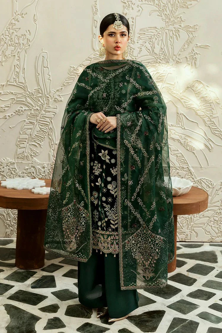 Picture of Ramsha - Premium Embroidered Velvet Collection Vol 6 - V-607 - Unstitched - Available at Raja Sahib