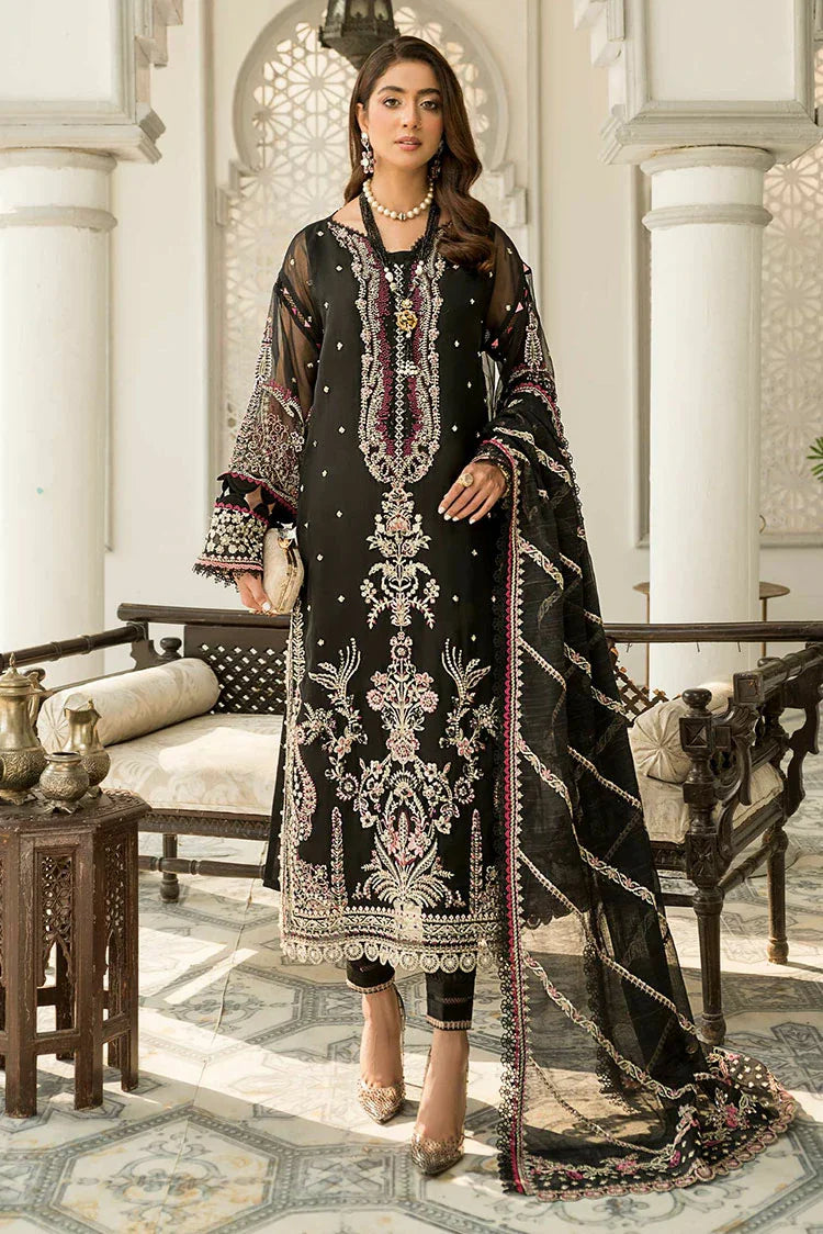 Picture of Suveez - Qalb Luxury Collection Vol 6 - 06 AWLIYA - Unstitched - Available at Raja Sahib