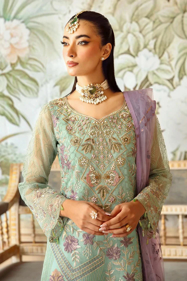 Picture of Ramsha - Minhal Embroidered Organza Collection Vol 12 - M-1204 - Unstitched - Available at Raja Sahib