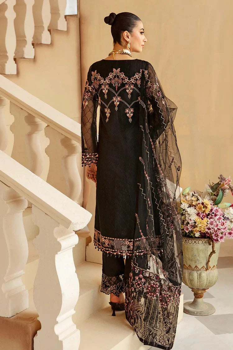 Picture of Ramsha - Minhal Embroidered Organza Collection Vol 12 - M-1205 - Unstitched - Available at Raja Sahib