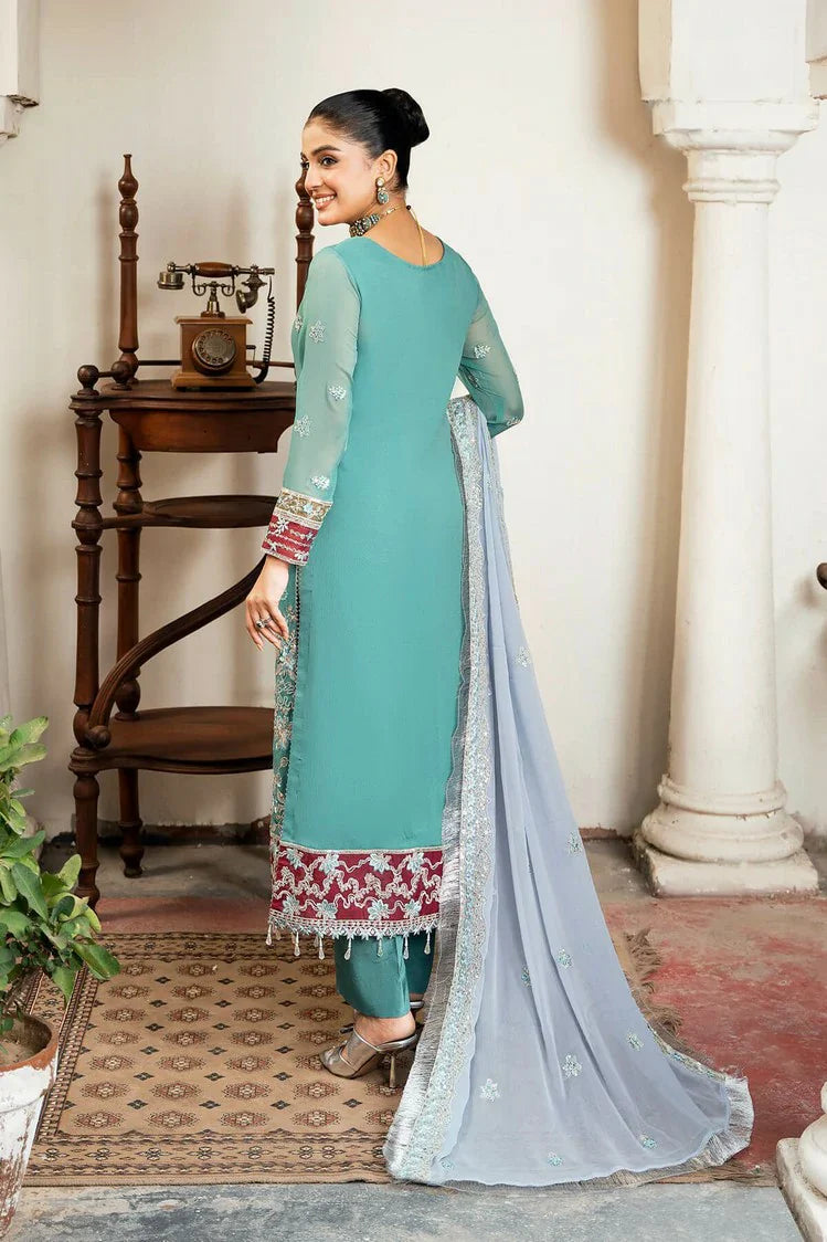 Picture of Serene - Sitarah Luxury Chiffon Collection - I-211 Nikhat - Unstitched - Available at Raja Sahib