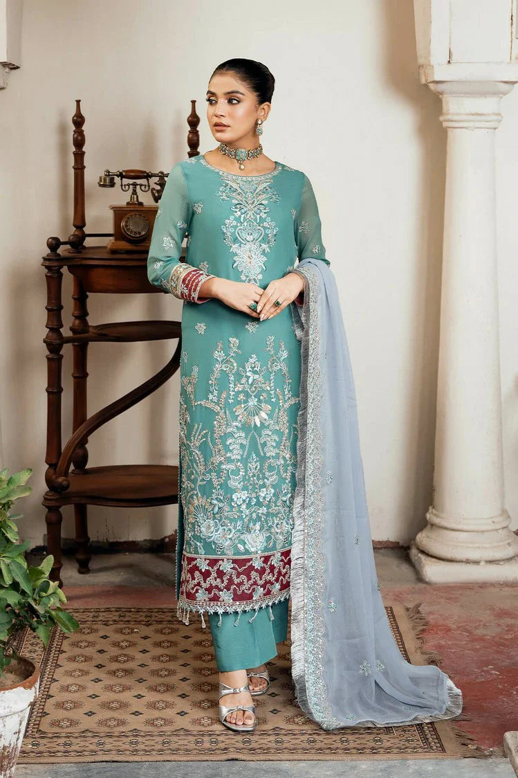 Picture of Serene - Sitarah Luxury Chiffon Collection - I-211 Nikhat - Unstitched - Available at Raja Sahib