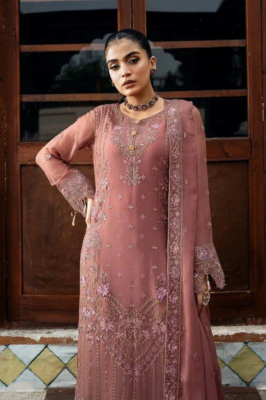 Picture of Serene - Sitarah Luxury Chiffon Collection - I-216 Parnoor - Unstitched - Available at Raja Sahib