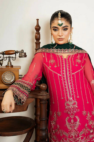 Picture of Serene - Sitarah Luxury Chiffon Collection - I-218 Darakhshan - Unstitched - Available at Raja Sahib