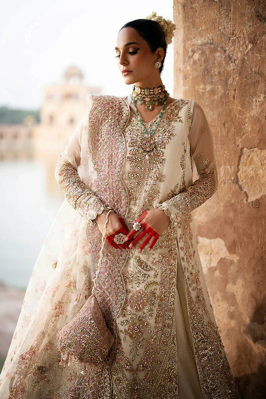 Picture of AJR Couture - Luxury Formals - AFF-07 Dove - Unstitched - Available at Raja Sahib