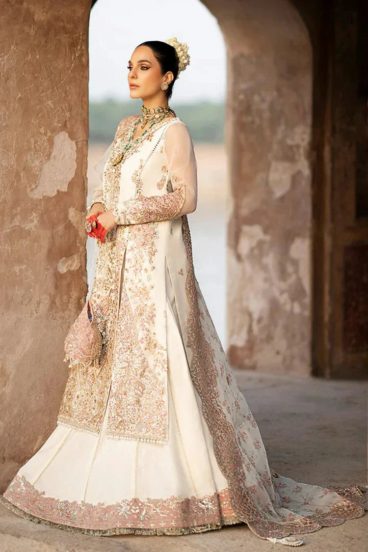 Picture of AJR Couture - Luxury Formals - AFF-07 Dove - Unstitched - Available at Raja Sahib