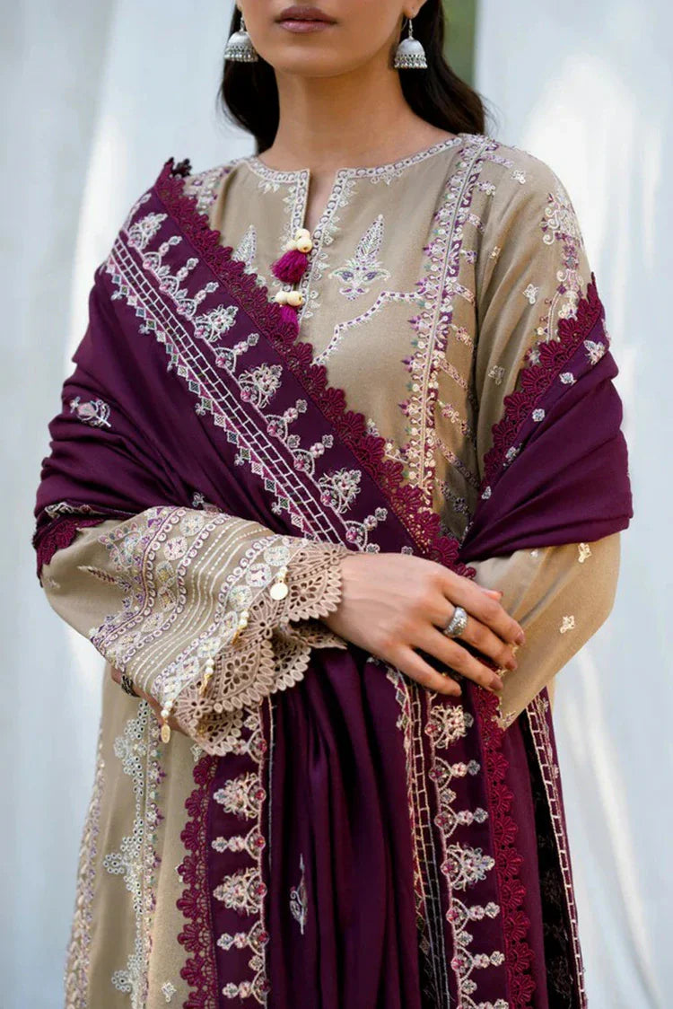 Picture of Florent - Serenity Pure Pashmina Shawl Series - FSS-1B - Unstitched - Available at Raja Sahib