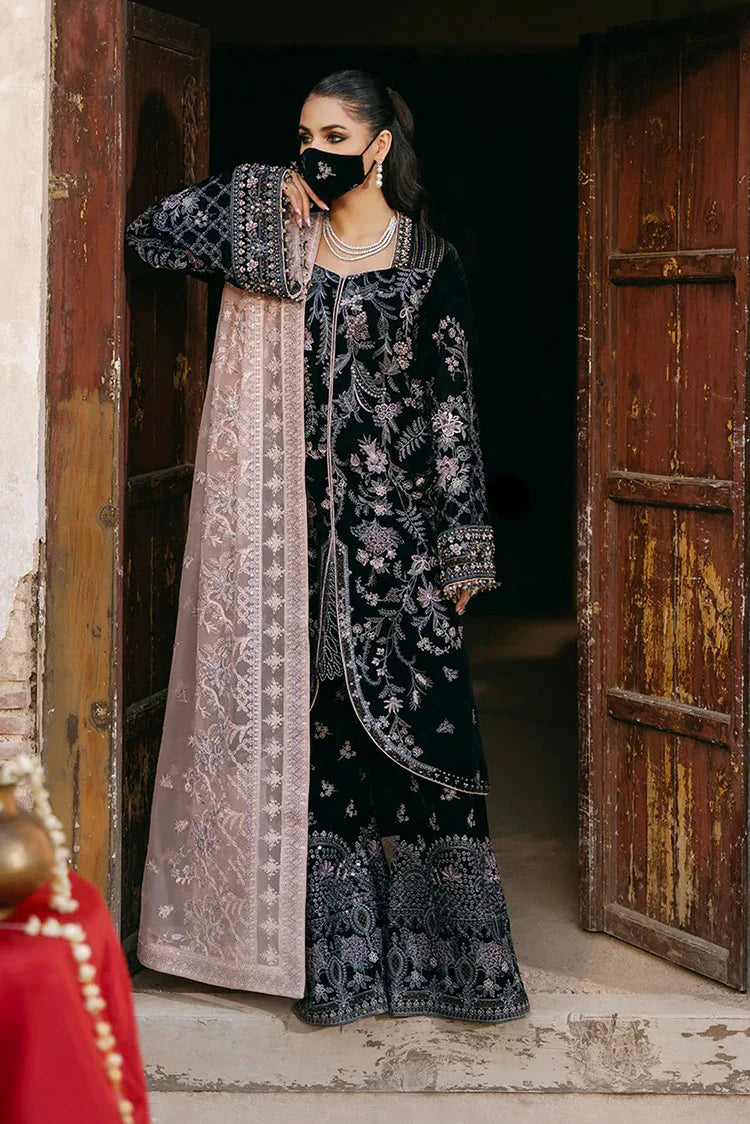 Picture of Flossie - Siara Velvet Formals - V-103 - Unstitched - Available at Raja Sahib