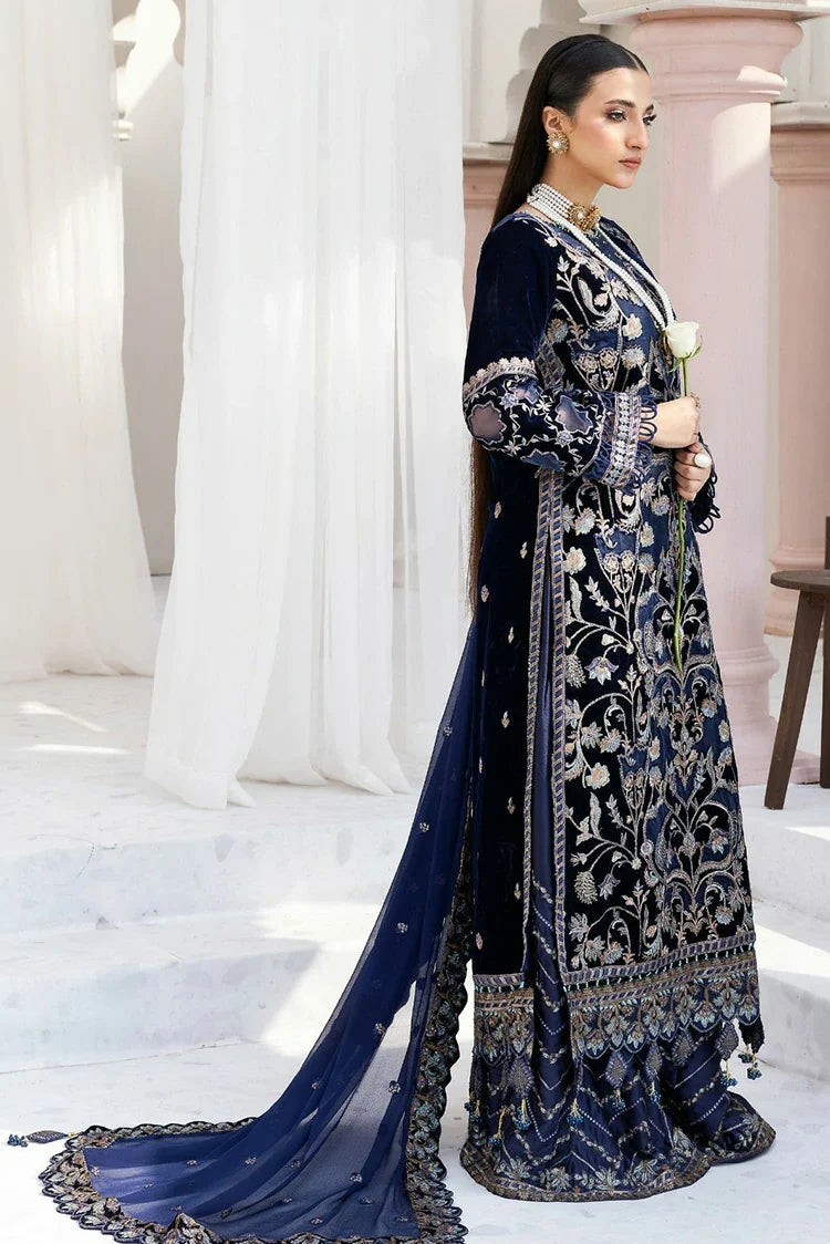 Picture of Zebtan - Andaz E Makhmal Wedding Collection - ZAM-01 - Unstitched - Available at Raja Sahib