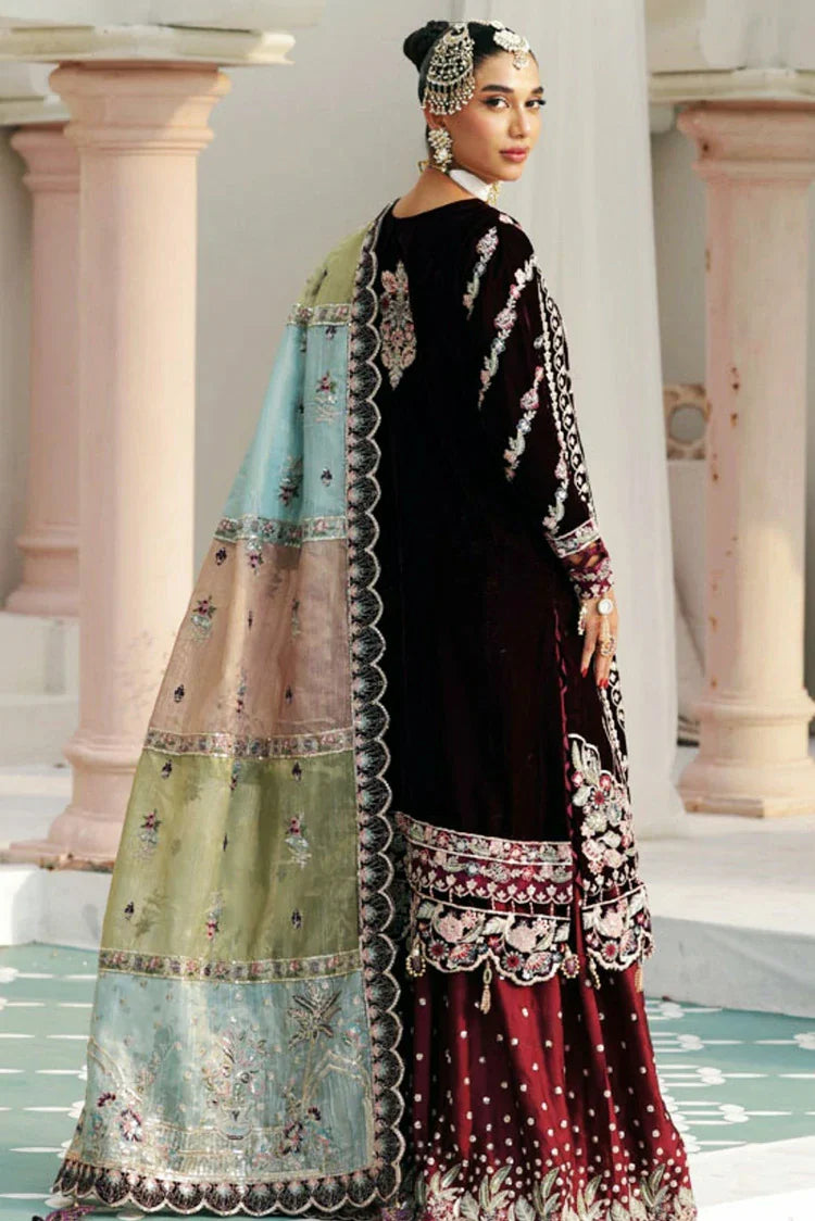 Picture of Zebtan - Andaz E Makhmal Wedding Collection - ZAM-04 - Unstitched - Available at Raja Sahib