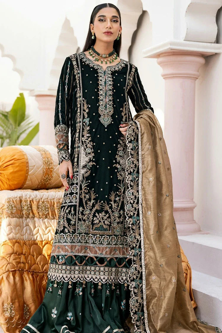 Picture of Zebtan - Andaz E Makhmal Wedding Collection - ZAM-05 - Unstitched - Available at Raja Sahib