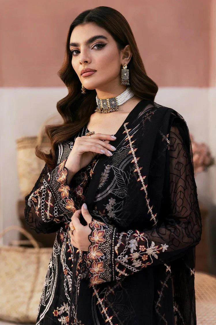 Picture of Ramsha - Arzoo Luxury Chiffon Collection Vol 1 - U-107 - Unstitched - Available at Raja Sahib