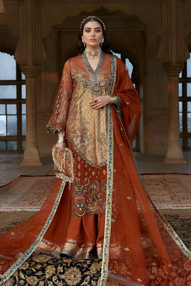 Picture of Laj - Hath Kahani Luxury Winter Formals - VL-08 Shahrani - Unstitched - Available at Raja Sahib