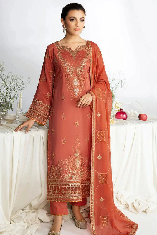 Ramsha - Aangan Raw Silk Collection Vol 1 - AA-106 - Unstitched